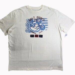 Walt Disney World Parks Mens XL T-Shirt Florida USA Design NEW